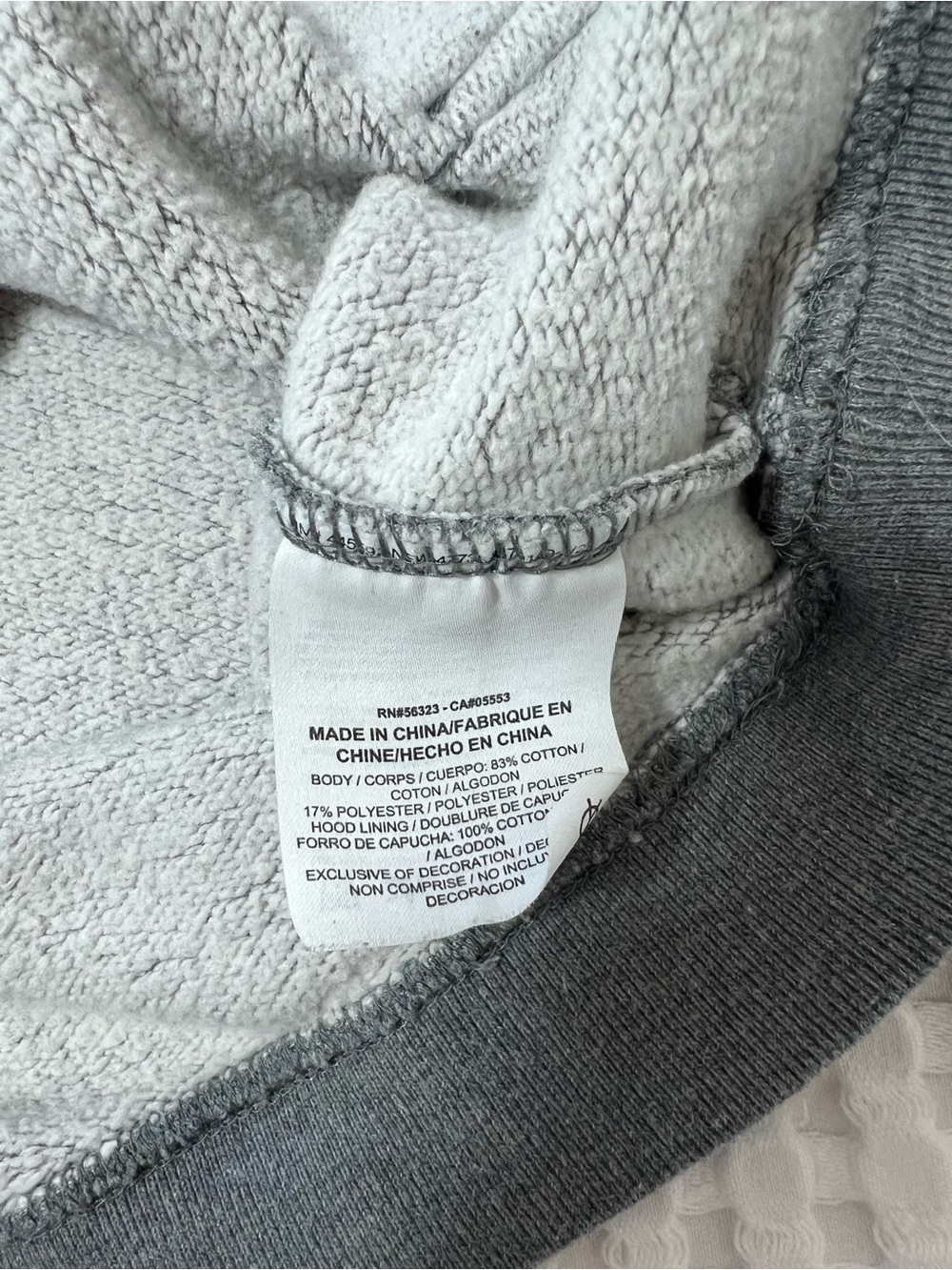 Nike Gray Pullover Hoodie - Picture 6 of 9